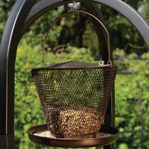 Collapsible Bird Tray Feeder - Bronze